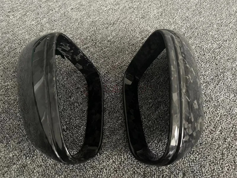 For Custom Finish Car View Mirror Outside Rear View Mirror Dry Carbon Fiber  911 Taycan OEM Mirror Covers